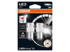 P21W LED-Lampen Osram LEDriving® SL Rot - BA15s