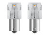 Orange PY21W LED-Lampen Osram LEDriving® SL - BAU15s