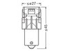 Orange PY21W LED-Lampen Osram LEDriving® SL - BAU15s