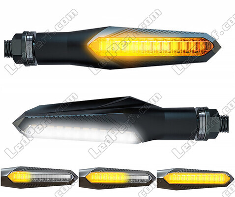 2-in-1 Dynamische LED-Blinker mit integriertem Tagfahrlicht für Aprilia Dorsoduro 1200