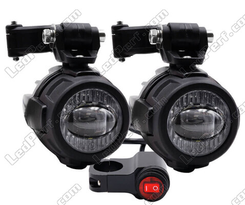 LED-Scheinwerfer Lichtstrahl Doppel Funktion "Combo" Nebel und Große Reichweite für CFMOTO NK 650 (2015 - 2018)