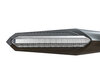 Frontansicht Dynamische LED-Blinker + Bremslichter für Peugeot Trekker 50