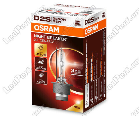 Osram D2S  Xenarc Night Breaker 220 Osram Xenonbirne + 220% - 66240XN2 in der Verpackung