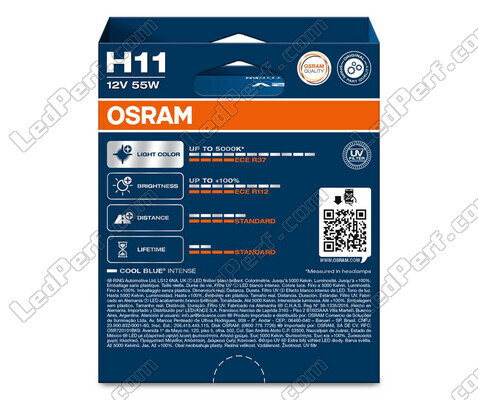 Osram Cool Blue Intense H11 Glühbirnenpaar - 64211CBN-2HB