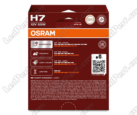 H7 Lampen Osram Night Breaker Laser +150 % - 64210NL-2HB