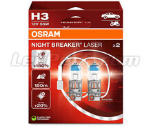 H3 Lampen Osram Night Breaker Laser +150 % - 64151NL-2HB