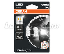 Orange W5W / WY5W LED-Lampen Osram LEDriving® SL - W2.1x9.5d