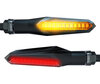 Dynamische LED-Blinker + Bremslichter für Kawasaki GPZ 500 S